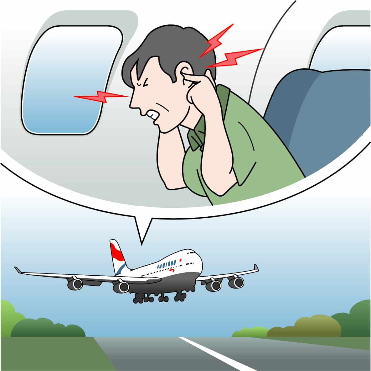 飛行機で耳の激痛を予防するには？耳抜きに失敗する人のための中耳炎対策