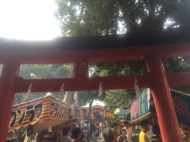 自由が丘の熊野神社の例大祭に屋台は出る？見どころは？